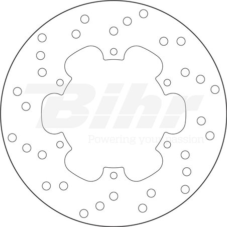 PIAGGIO 300 VESPA GTV VIA MONTENAPOLEONE 10 - DISCO DELANTERO BREMBO PIAGGIO 300 VESPA GTV VIA MONTENAPOLEONE 10 - DISCO DELANTERO BREMBO